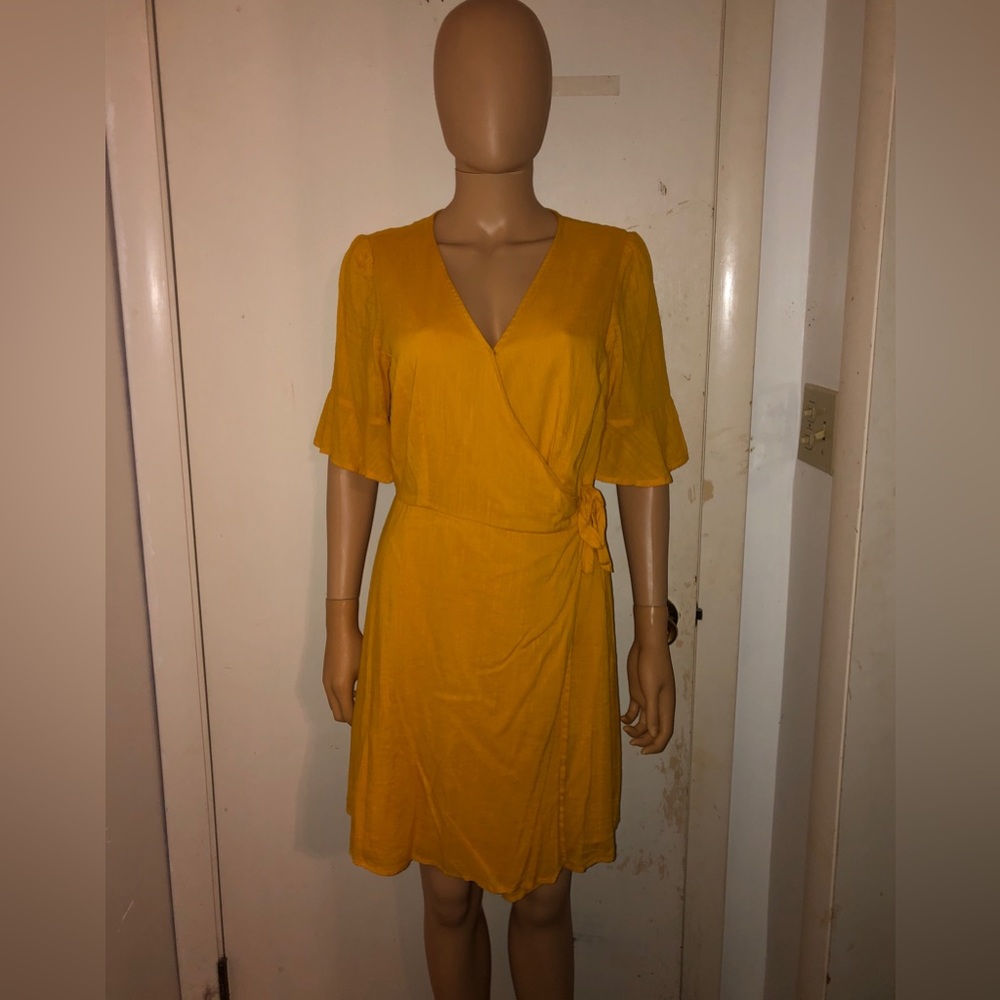 Mustard yellow sundress